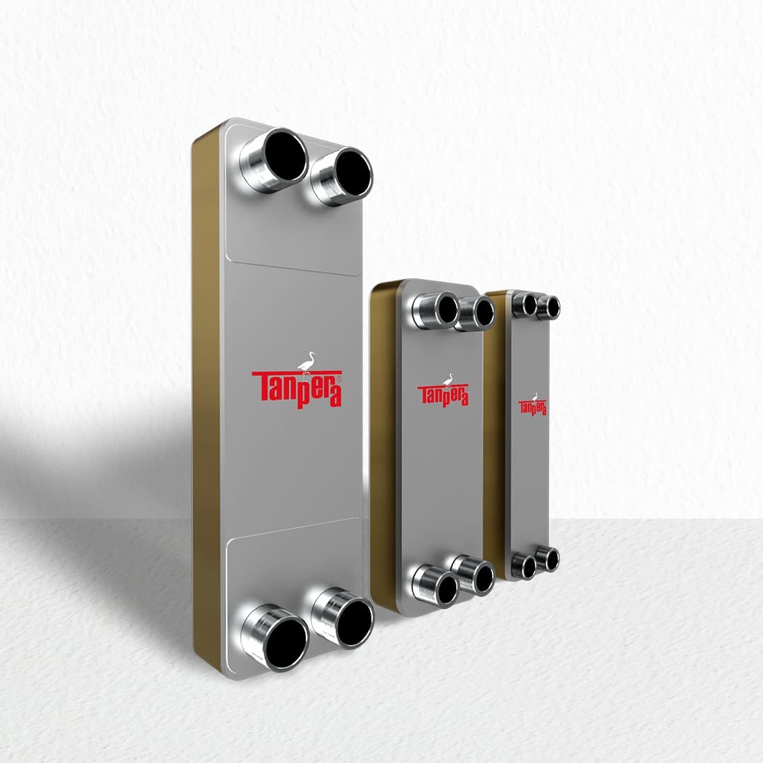 Copper Паяный пластинчатый теплообменник